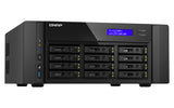 QNAP TS-h1290FX NAS Tower EPYC 7232P 64 GB DDR4 0 TB QuTS hero Black