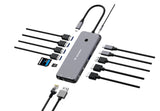 Verbatim CMH-14 USB Type-C 5000 Mbit/s Silver