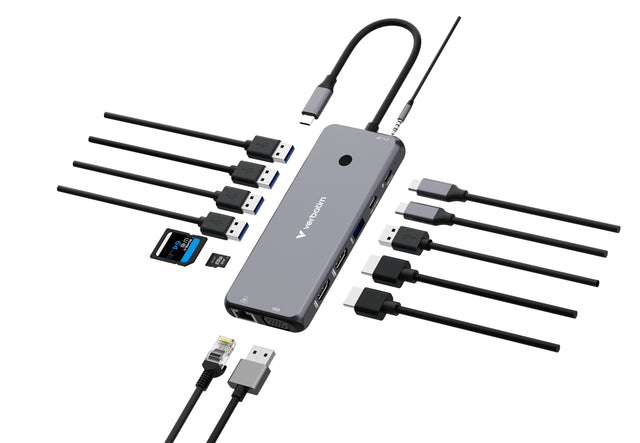 Verbatim CMH-14 USB Type-C 5000 Mbit/s Silver