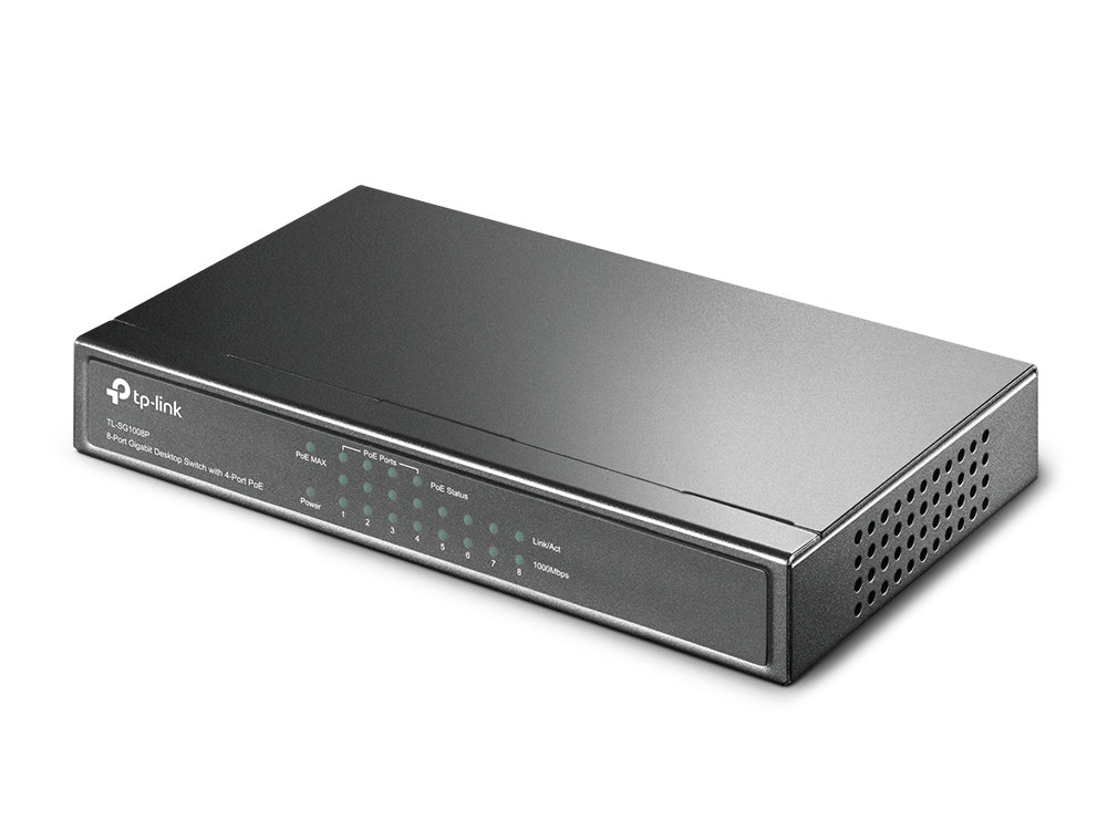 TP-Link 8-Port Gigabit Desktop PoE Switch with 4-Port