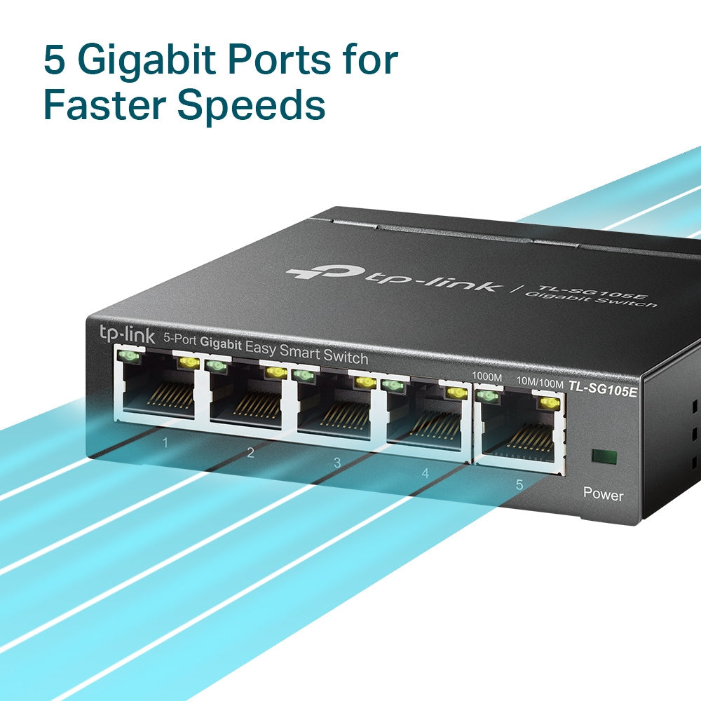 TP-Link 5-Port Gigabit Easy Smart Switch