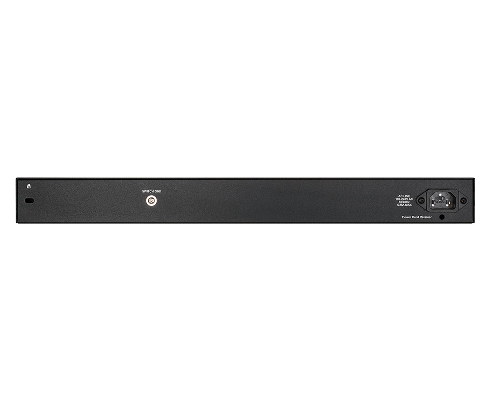 D-Link 28-Port Gigabit PoE Smart Managed Switch including 4 Combo Ports