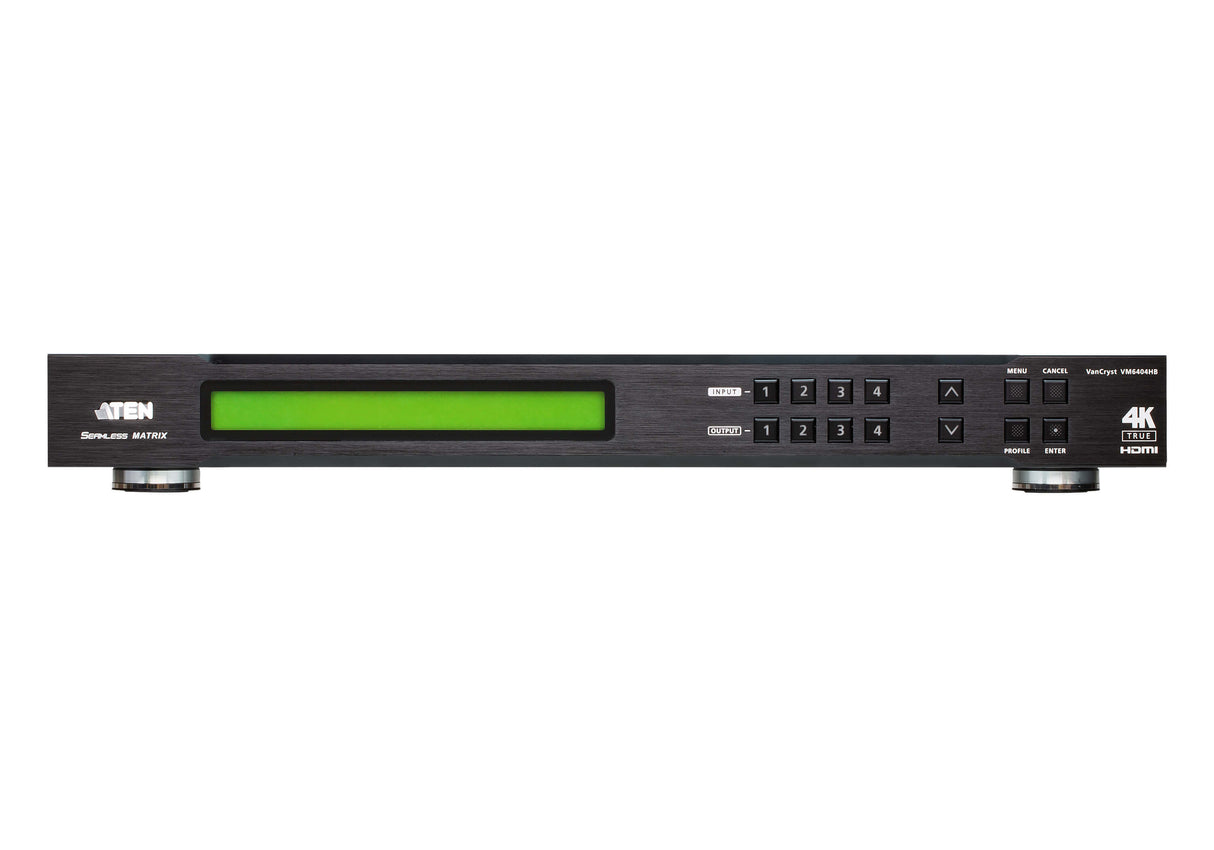 ATEN VM6404HB matrix switcher AV matrix switcher Built-in display