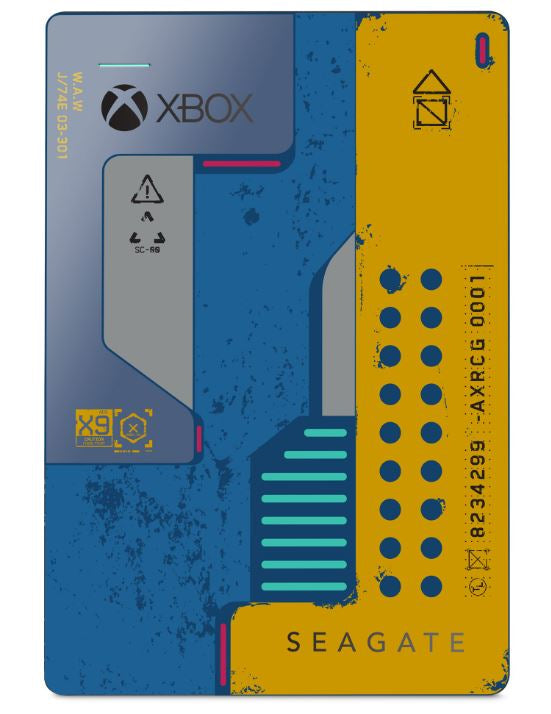 Seagate Game Drive STEA2000428 external hard drive 2 TB 2.5" Micro-USB B 3.2 Gen 1 (3.1 Gen 1) Blue, Yellow