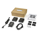 StarTech.com USB 2.0 Extender over Cat5/Cat5e/Cat6 Ethernet Cable (RJ45) - 330ft/100m Industrial USB Extender Adapter Kit w/ ESD Protection & Metal Case - Externally Powered - 480 Mbps