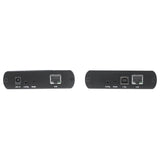 StarTech.com 4 Port USB 2.0 Extender Hub over Cat5e/Cat6 Ethernet Cable (RJ45) - 330ft/100m Industrial Metal USB Extender Adapter Kit w/ ESD Protection - Externally Powered - 480 Mbps