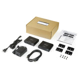 StarTech.com 4 Port USB 2.0 Extender over Ethernet/IP Network Hub - Up to 330ft (100m) - USB over Gigabit LAN or Direct Cat5e/Cat6 Cable (RJ45) Extender Adapter - USB Extender Kit