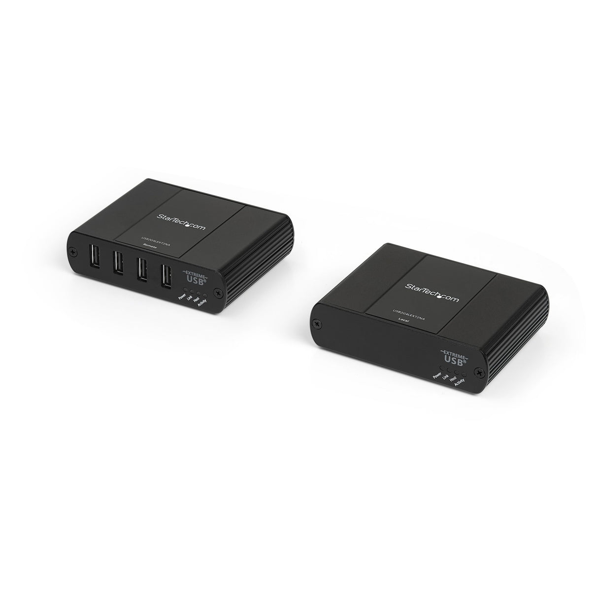 StarTech.com 4 Port USB 2.0 Extender over Ethernet/IP Network Hub - Up to 330ft (100m) - USB over Gigabit LAN or Direct Cat5e/Cat6 Cable (RJ45) Extender Adapter - USB Extender Kit
