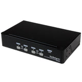 StarTech.com 4 Port 1U Rackmount USB KVM Switch with OSD - TAA