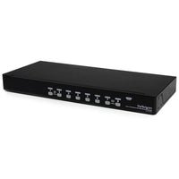 StarTech.com 8 Port 1U Rackmount USB KVM Switch with OSD - TAA