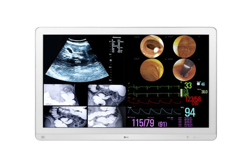 LG 32HL714S-W computer monitor 80 cm (31.5") 3840 x 2160 pixels 4K Ultra HD White
