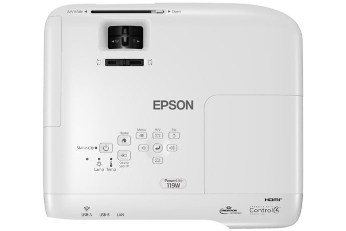 Epson PowerLite V11H985020 data projector Standard throw projector 4000 ANSI lumens 3LCD WXGA (1200x800) White