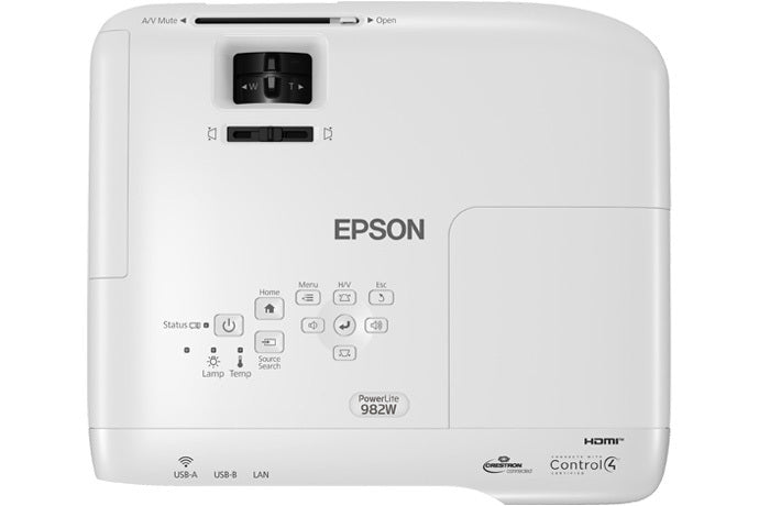 Epson PowerLite 982W 4200 ANSI lumens 3LCD WXGA (1280x800) White