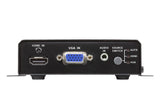 ATEN VE2812AT AV extender AV transmitter Black