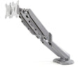 StarTech.com Desk Mount Dual Monitor Arm with USB & Audio, Desk Clamp VESA Mount for up to 32" (17.6lb/8kg) Displays, Ergonomic Full Motion Dual Monitor Arm - Silver