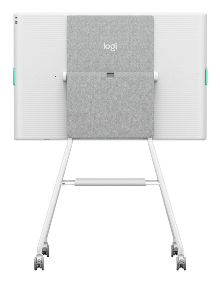 Logitech Rally Board 65 Cart Grey, White Flat panel Multimedia cart