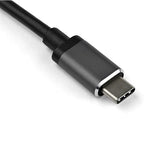 StarTech.com USB C Multiport Video Adapter - USB-C to 4K 60Hz DisplayPort 1.2 or 1080p VGA Monitor Adapter - USB Type-C 2-in-1 DP (HBR2 HDR)/VGA Display Converter- Thunderbolt 3 Compatible