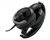 MSI IMMERSE GH30 V2 Gaming Headset 'Black with Iconic Dragon Logo, Wired Inline Audio with splitter accessory, 40mm Drivers, detachable Mic, easy foldable design'