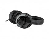MSI IMMERSE GH30 V2 Gaming Headset 'Black with Iconic Dragon Logo, Wired Inline Audio with splitter accessory, 40mm Drivers, detachable Mic, easy foldable design'