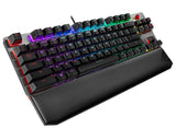 ASUS X801 STRIX SCOPE TKL D/RD/US keyboard Gaming USB QWERTY US English Black, Grey
