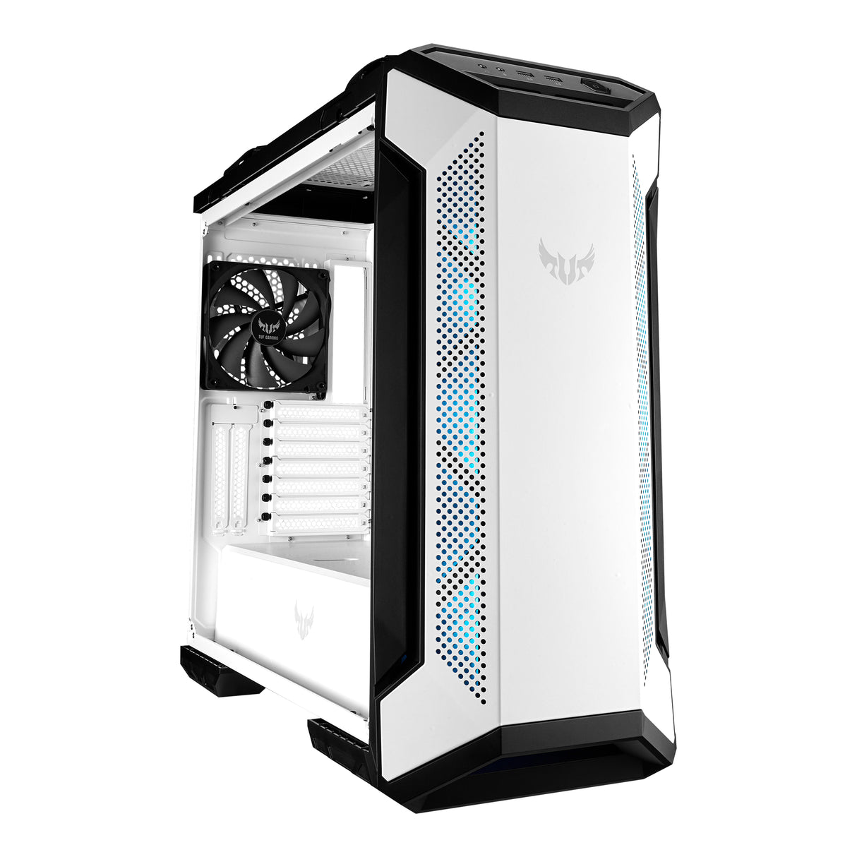 ASUS TUF Gaming GT501 White Edition Midi Tower Black