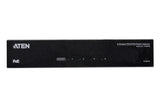 ATEN VE44PB network extender Network transmitter & receiver Black