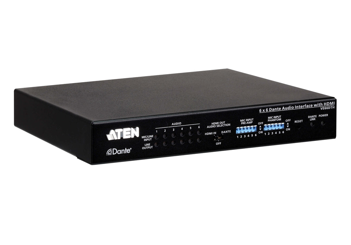ATEN VE66DTH audio converter Black