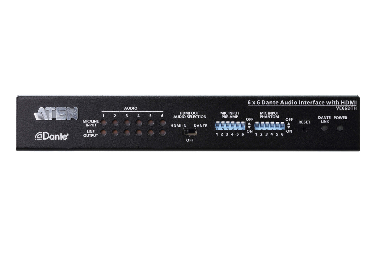 ATEN VE66DTH audio converter Black