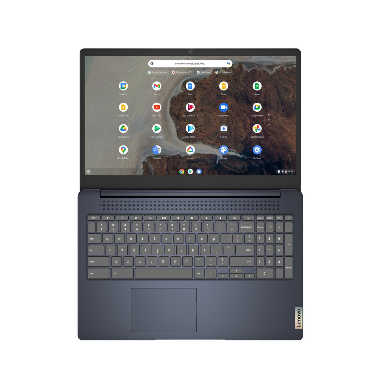 Lenovo IdeaPad 3 Chrome 15IJL6 Intel® Pentium® Silver N6000 Chromebook 39.6 cm (15.6") Touchscreen Full HD 4 GB LPDDR4x-SDRAM 128 GB eMMC Wi-Fi 6 (802.11ax) ChromeOS Blue English
