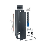 Middle Atlantic 44 RU ERK Series Rack, 25 Inches Deep, Configured for AV
