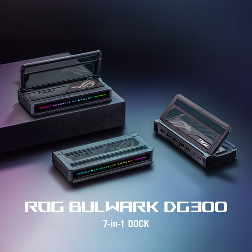 ASUS ROG Bulwark Dock (2025) DG300 mobile device dock station Tablet/Smartphone/Laptop Black