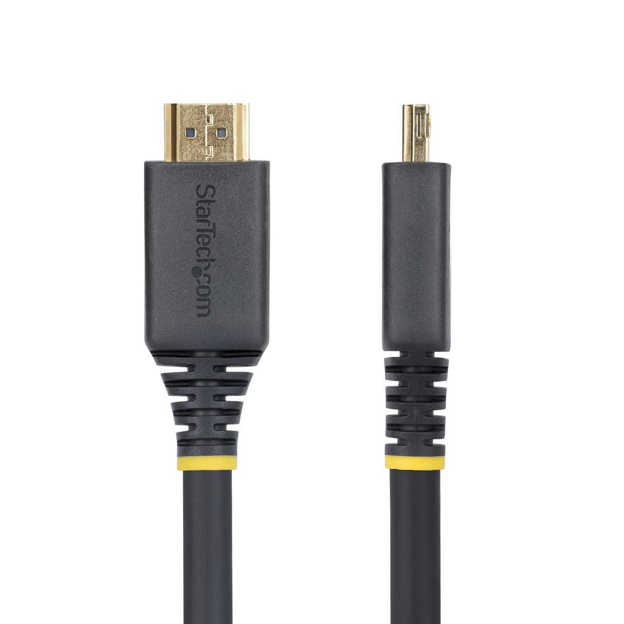 StarTech.com 20ft (6.1m) High Speed HDMI Cable with Gripping Connectors, 4K 60Hz/1440p 144Hz, HDR10/HDCP 2.2/ARC, 18Gbps, UHD HDMI Cord for TV/Monitor/Display, TPE Jacket