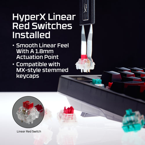 HyperX Origins 2 1800 keyboard Gaming USB Black
