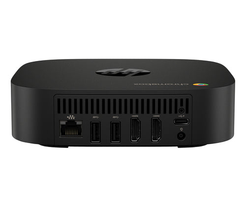 HP Chromebox G4 Intel® Core™ i5 i5-1345U 8 GB DDR4-SDRAM 64 GB eMMC ChromeOS Mini PC Black