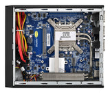 Shuttle XPC slim Barebone XH810 - S1851, Intel H810, 1xDP, 2xHDMI, 3x COM (RS232) , 2x Intel LAN,2x2.5", 8x USB, 3x M.2, 24/7 permanent operation