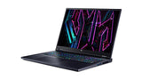 Acer Predator PH18-71-756U Intel® Core™ i7 i7-13700HX Laptop 45.7 cm (18") WUXGA 16 GB DDR5-SDRAM 1 TB SSD NVIDIA GeForce RTX 4060 Wi-Fi 6 (802.11ax) Windows 11 Home Black