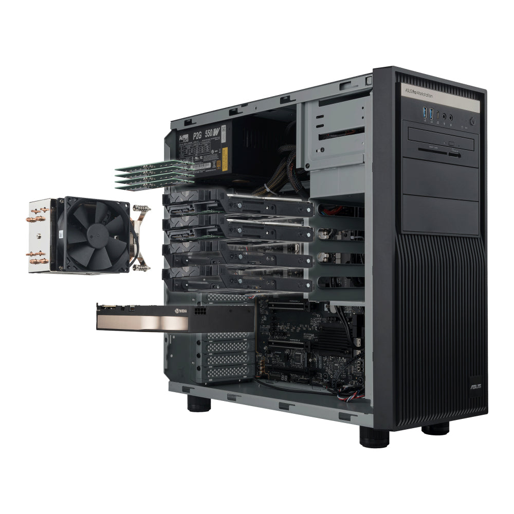 ASUS ExpertCenter PRO ET500I W8-B-750 Desktop Black Intel W880 LGA 1851 (Socket V1)