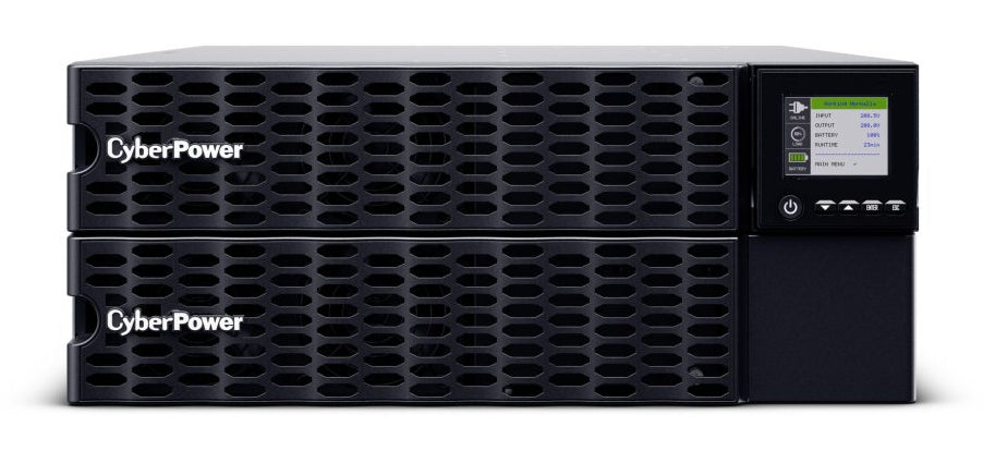 CyberPower OL8KRTHD uninterruptible power supply (UPS) Double-conversion (Online) 8 kVA 8000 W 6 AC outlet(s)
