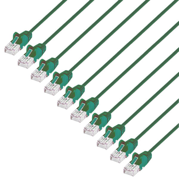 Intellinet 744201 networking cable Green 0.5 m Cat6 U/UTP (UTP)