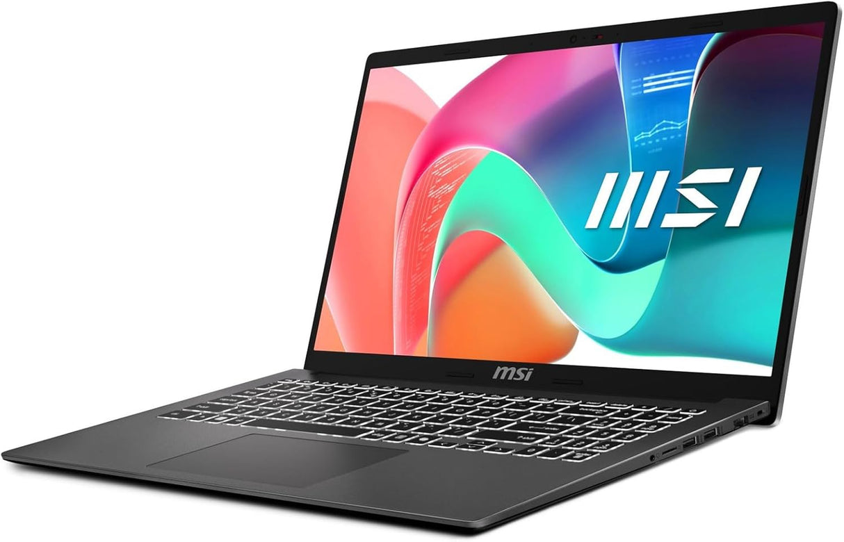 MSI Modern 15 F13MG-635CA Intel® Core™ i5 i5-1334U Laptop 39.6 cm (15.6") Full HD 16 GB DDR4-SDRAM 512 GB SSD Wi-Fi 6E (802.11ax) Windows 11 Home Grey