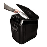 Fellowes 4656201 paper shredder Micro-cut shredding 22.8 cm Black