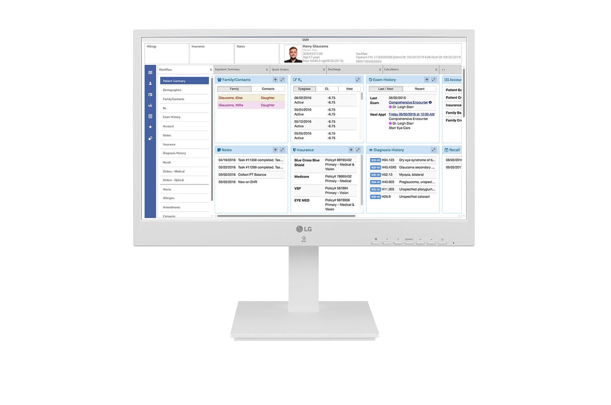 LG 24CR670NK6N All-in-One PC/workstation Intel® Celeron® N5105 60.5 cm (23.8") 1920 x 1080 pixels All-in-One thin client 4 GB 16 GB eMMC Wi-Fi 6 (802.11ax) White