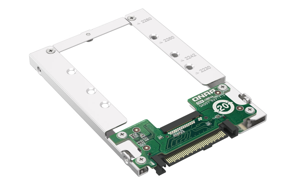 QNAP QDA-UMP4A interface cards/adapter Internal M.2, U.2
