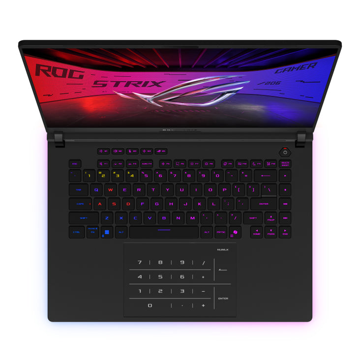 ASUS ROG Strix SCAR 16 G635LR-XS96 Intel Core Ultra 9 275HX Laptop 40.6 cm (16") 2.5K 32 GB DDR5-SDRAM 1 TB SSD NVIDIA GeForce RTX 5070 Ti Wi-Fi 7 (802.11be) Windows 11 Pro Black