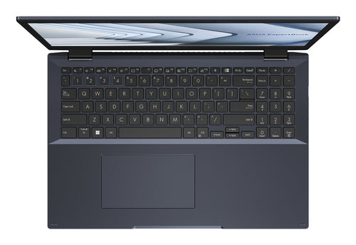 ASUS ExpertBook B2 B2502CVA-P73-CA Intel® Core™ i7 i7-1360P Laptop 39.6 cm (15.6") Full HD 16 GB DDR4-SDRAM 1 TB SSD Wi-Fi 6E (802.11ax) Windows 11 Pro Black