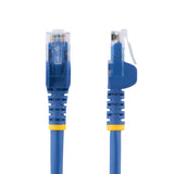 StarTech.com 1 ft. CAT6 Ethernet cable - 10 Pack - Blue CAT6 Patch Cord - Snagless RJ45 Connectors - 24 AWG Copper Wire – UTP Ethernet Cable