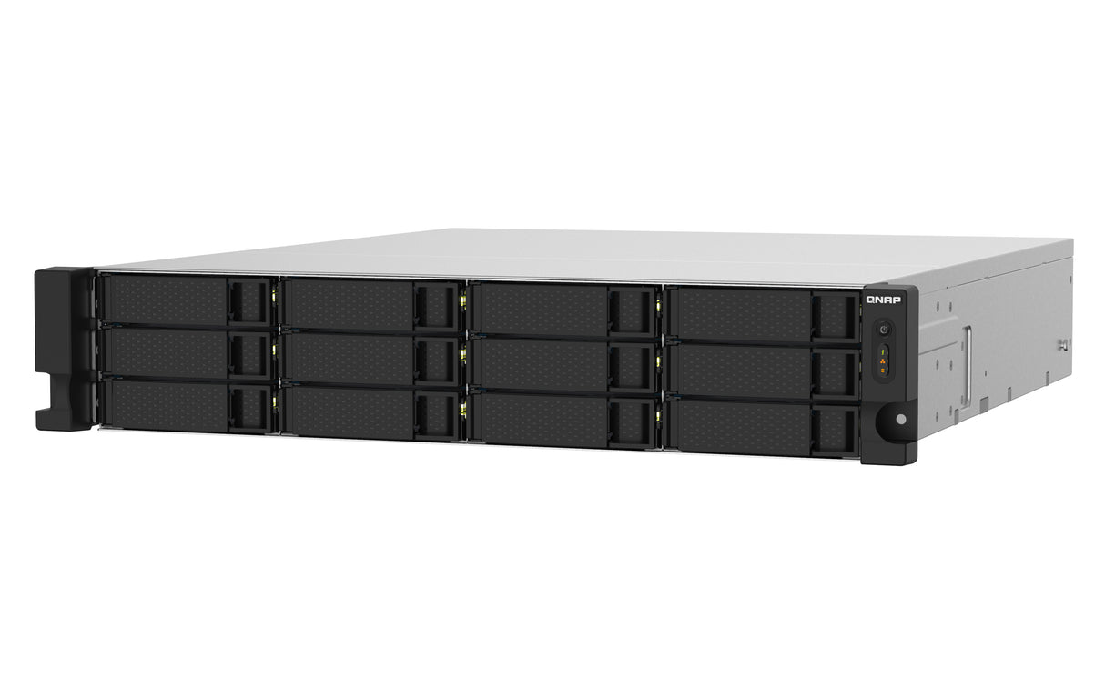 QNAP TS-1232PXU-RP NAS Rack (2U) Annapurna Labs AL324 4 GB DDR4 0 TB QNAP QTS Black