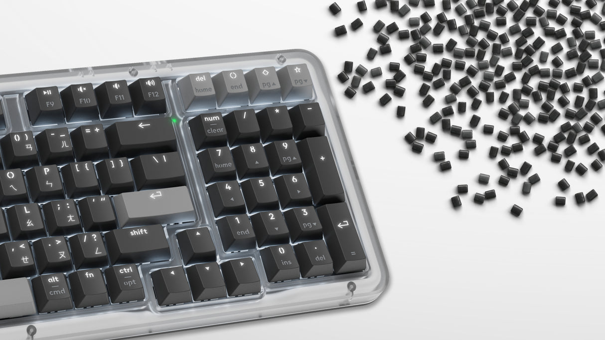Logitech Alto Keys K98M keyboard Universal RF Wireless + Bluetooth QWERTY US English Graphite