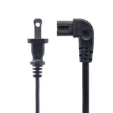 StarTech.com 10ft (3m) Laptop Power Cord, NEMA 1-15P to Right Angle C7, 7A 125V, 18AWG, Laptop Charger Cable, Replacement Power Brick Cable, TAA Compliant, UL Listed