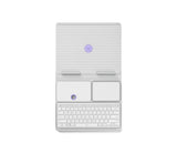 Logitech 920-011238 mobile device keyboard QWERTY English Bluetooth Grey, Violet, White